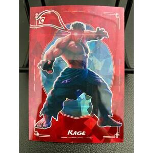 2023 Cardsmiths Street Fighter Series. 1, Ruby Gemstone Refractor #41 Kage 12/25